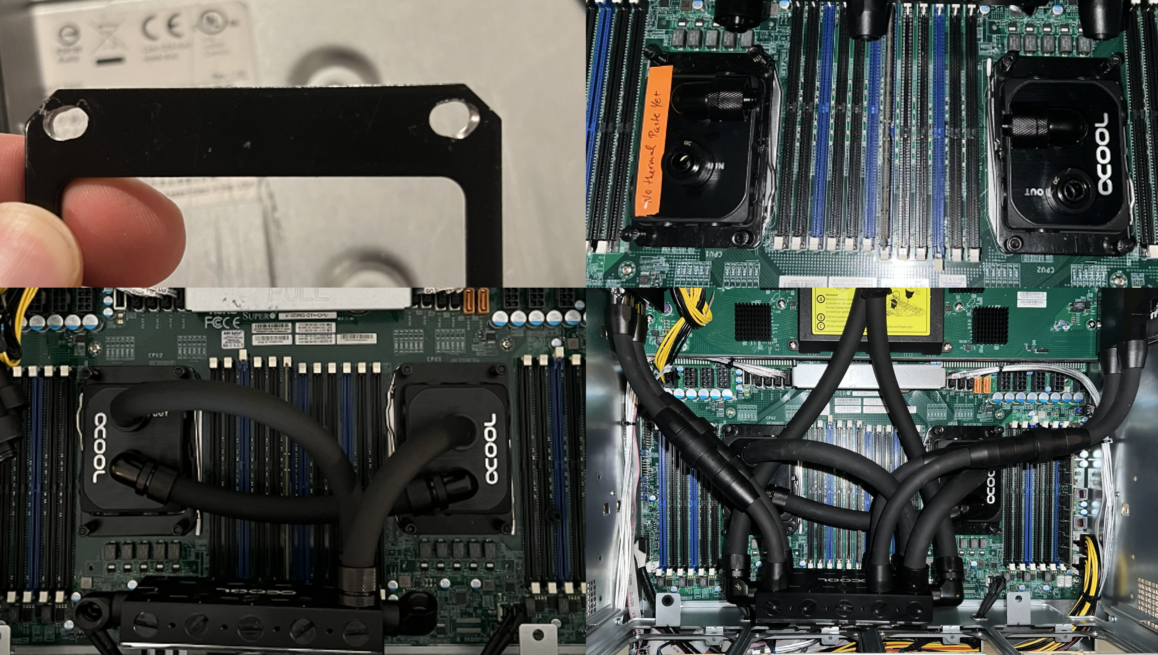 CPU Waterblock Mounting